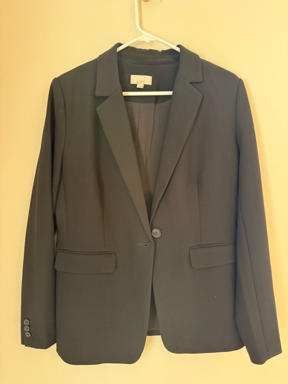 LOFT Black Women's Blazer Jacket